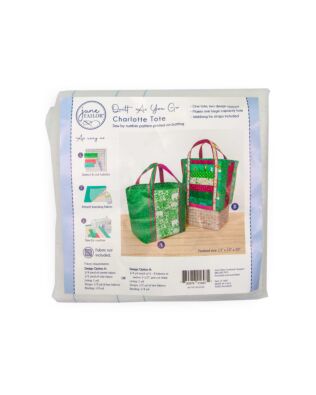Charlotte Shopper Tote Quilt-As-You-Go Kit
