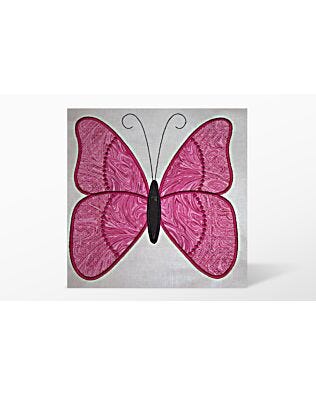 GO! Butterflies Embroidery Designs by Linda Horne (LH-BUe) Candlewick Motif Shown