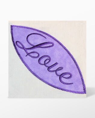 GO! Orange Peel Stem Stitch Embroidery Design by Linda Horne (LH-OPS)