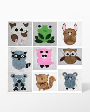 GO! Talk to the Animals Embroidery Designs by Linda Horne (LH-TTAe)