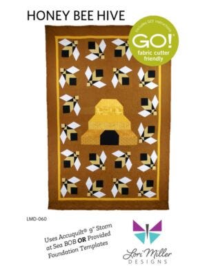 Honey Bee Hive Quilt Pattern by Lori Miller Designs