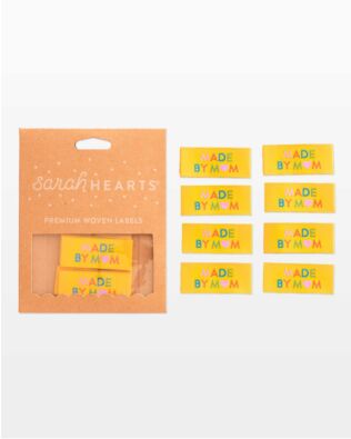 Sarah Hearts Made by Mom Woven Labels 