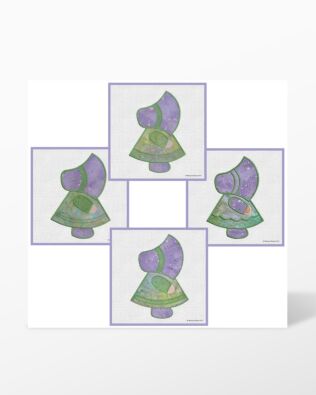 GO! Sunbonnet Sue Embroidery Designs CD by Marjorie Busby