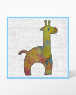 All shapes from GO! Zoo Animals Embroidery Designs by Marjorie Busby