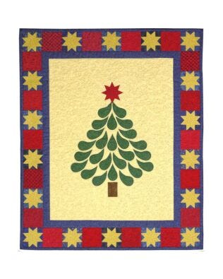 Starred and Feathered Quilt Pattern