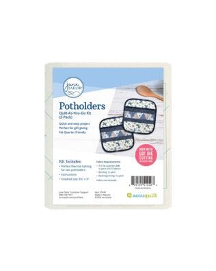 Potholders Quilt-As-You-Go Kit (2-Pack)