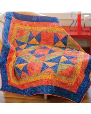 GO! Big & GO! Fast Star Quilt Pattern- Free (PQ10216i)