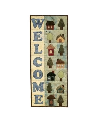 GO! Welcome Home Wall Hanging Pattern (PQ10262)