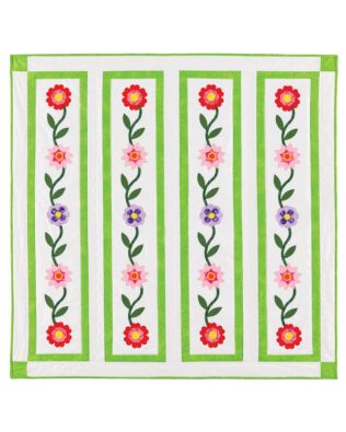 GO! Flower Ribbon Wall Hanging Pattern (PQ10304)