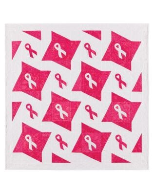 GO! Pink Ribbon Awareness Quilt Pattern (PQ10319)