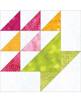 GO! Flower Basket Block Pattern (PQ10541)