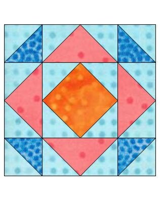 GO! Depression 6" Block Pattern (PQ10604)