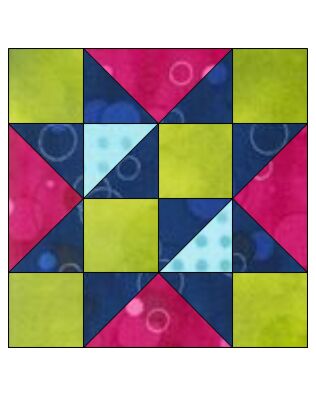 GO! Free Trade 12" Block Pattern