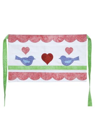 GO! Lovebirds Apron Pattern (PQ10434)