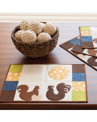 GO! Early To Rise Placemats Pattern (PQ10438)
