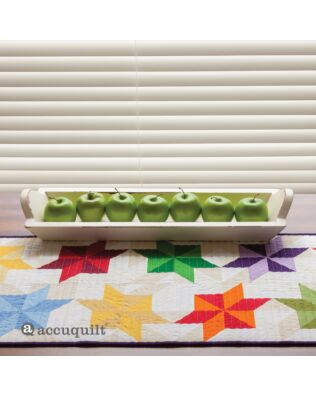 GO! Stretched LeMoyne Star Wide Table Runner Pattern (PQ10510)