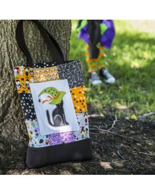 GO! Witchy Cat Treat Sack (PQ10674)