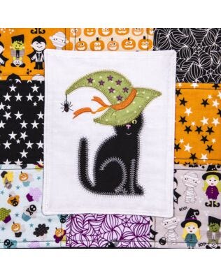 GO! Witchy Cat Treat Sack (PQ10674)