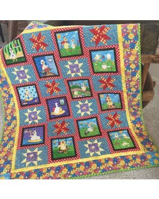 GO! Stars in the Coop Quilt Pattern (PQ10754)