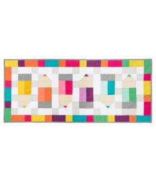 GO! Qube 8" Pencil Me In Wall Hanging Pattern (PQ11012)