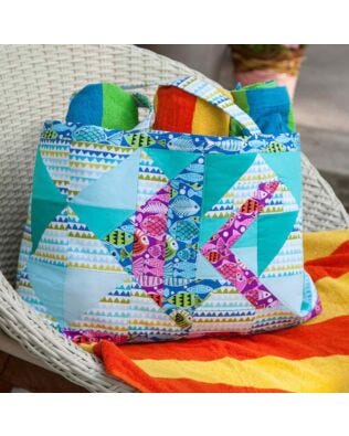 GO! Qube 8" Something's Fishy Beach Bag (PQ11014)