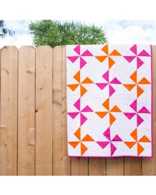 GO! Qube 9" Windy Quilt Pattern (PQ11017)
