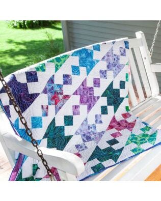 GO! Qube 9" Jewels and Gems Quilt Pattern (PQ11018)