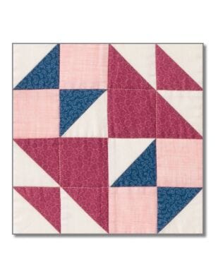 Block 7: GO! School Girl's Puzzle Two Block Pattern by Eleanor Burns