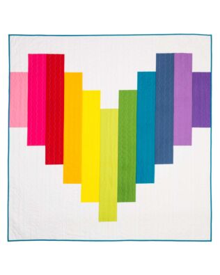 GO! Piece of My Heart Strip Quilt Pattern (PQ11039)