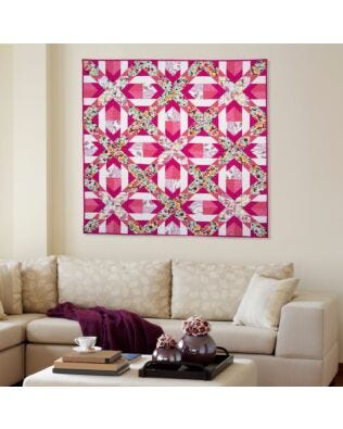 GO! Qube 9" Cutting Edge Throw Quilt Pattern (PQ10748Q)