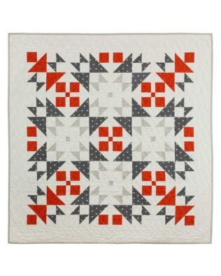 GO! Qube 9" Nordic Winter Quilt Pattern