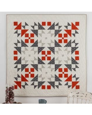 GO! Qube 9" Nordic Winter Quilt Pattern