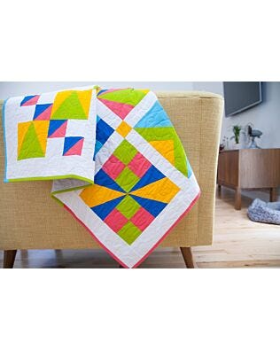 GO! Qube 12" Patch Party Sampler Quilt Pattern