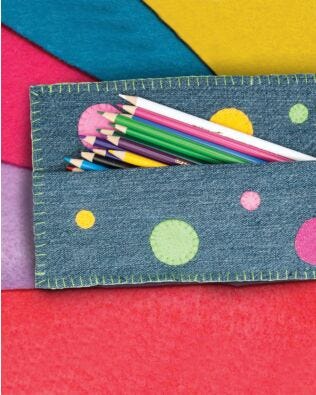 GO! On the Dot Pencil Bag Pattern