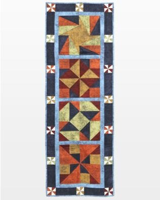 GO! Qube 10" Fall Frolic Table Runner Pattern