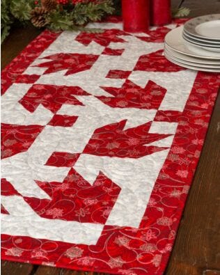 GO! Bear Tracks Table Runner Pattern