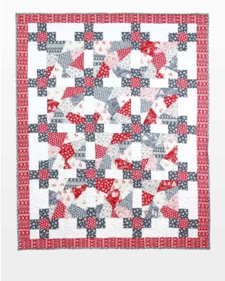 GO! Scandinavian Crazy Winter Quilt Pattern