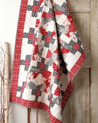 GO! Scandinavian Crazy Winter Quilt Pattern