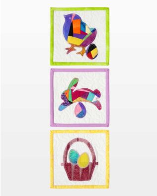 GO! Spring Medley Mug Rugs Pattern