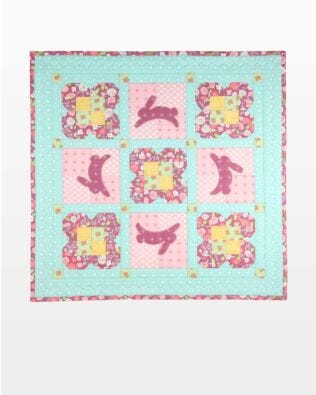 GO! Hopping Bunnies Table Runner Pattern