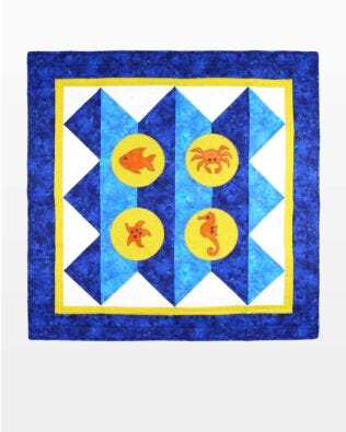 GO! Fun at Sea Throw Quilt Pattern