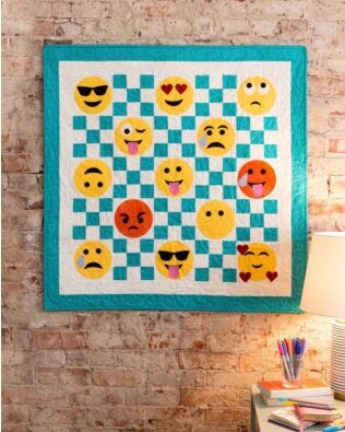 GO! Face to Face Wall Hanging Pattern 