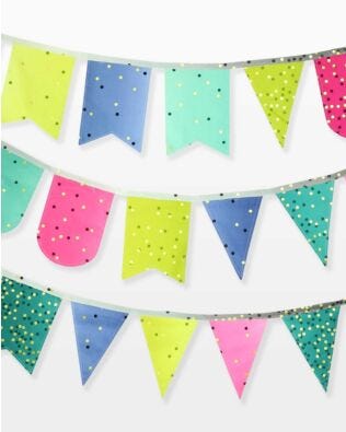 GO! Confetti Pennants Banner Pattern