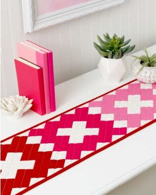 GO! Chimney Sweep Table Runner Pattern