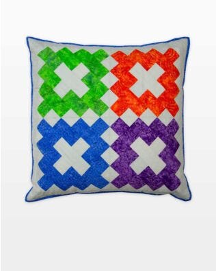 GO! Four Square Chimney Sweep Pillow Pattern