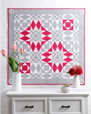 GO! Tornado Storm At Sea Throw Quilt Pattern