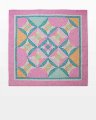 GO! Sherbet Dreams Throw Quilt Pattern