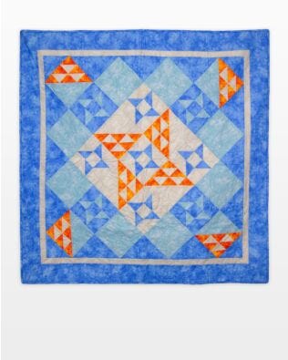Studio Orange Cream Soda Throw Quilt Pattern