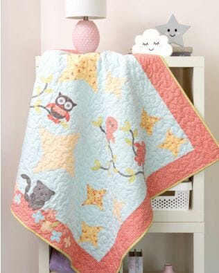 GO! On a Limb Throw Quilt Pattern