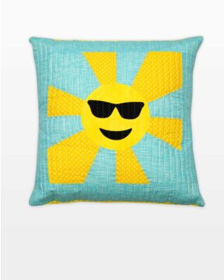 GO! Sunshine Emojis Pillow Pattern